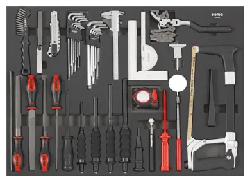 Chisel and Utility tools set, SFS 38pcs (Heavy Duty) redirect to product page