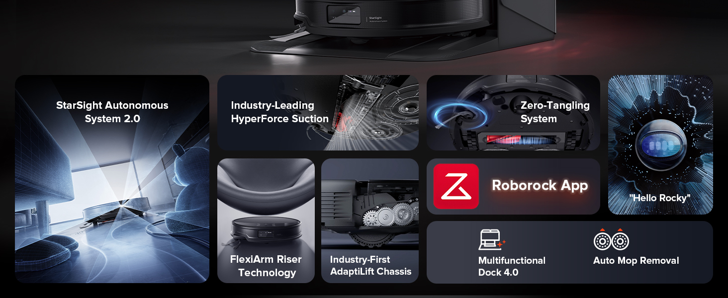 roborock saros 10r robot vacuum and mop