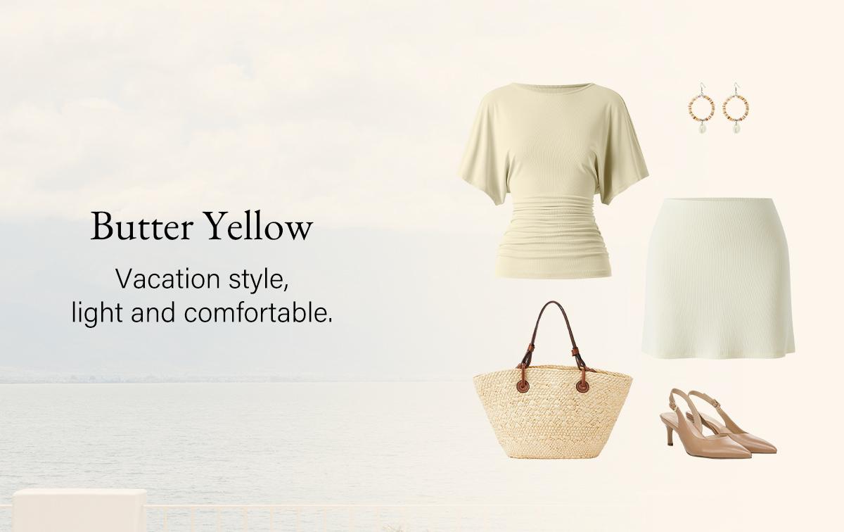 OGL Women's Boatneck Batwing Sleeve Top - Sandwashed Modal Side Ruched Flattering Shirt Quiet Luxury Wrinkle-Resistant Spring Summer summerwins DealsForYouDays