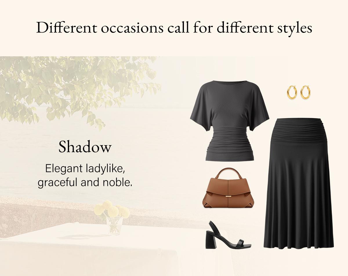 OGL Women's Boatneck Batwing Sleeve Top - Sandwashed Modal Side Ruched Flattering Shirt Quiet Luxury Wrinkle-Resistant Spring Summer summerwins DealsForYouDays